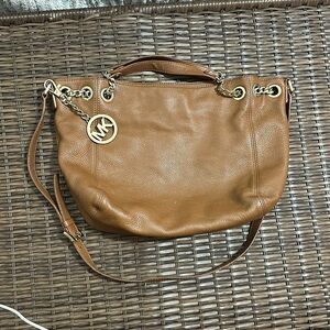 Michael Kors jet set chain item luggage color large pocket shoulder tote